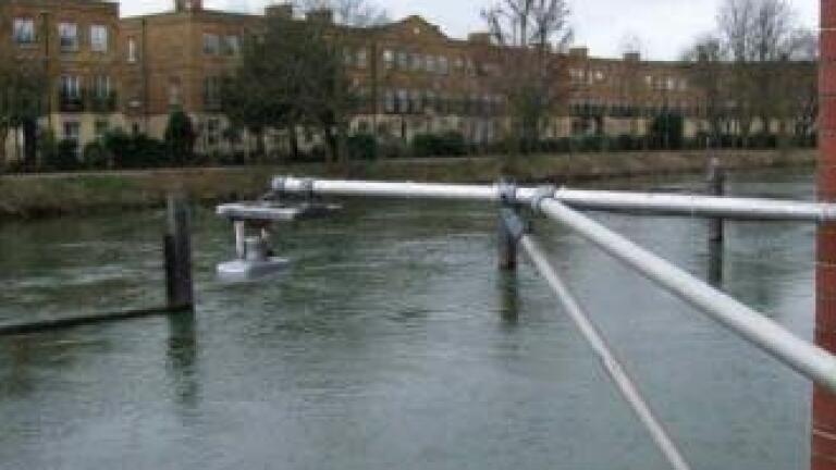 Radar Water Level Sensor Undergoes River Thames Trial