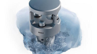 Robust ultrasonic wind sensor withstands all conditions