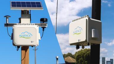 Air quality monitoring for multiple environmental conditions