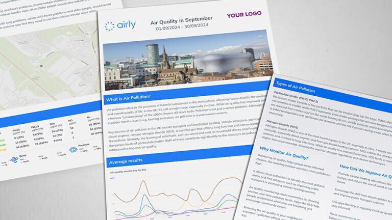 New service delivers insights from air quality data