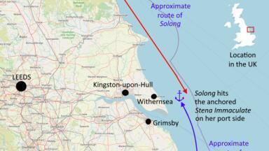 North Sea tanker collision: what are the risks to the environment?