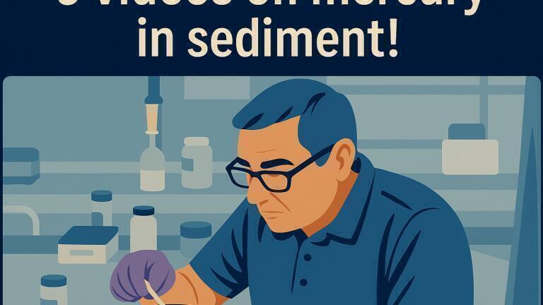 UN-ARCHIVED: 5 videos on measuring mercury in sediment!