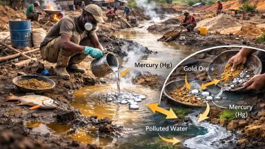 WATCH: Tracking mercury from ASGM to fish in Gabon!