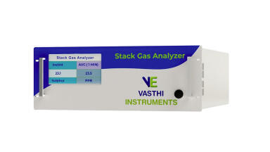 UV online flue gas analyser
