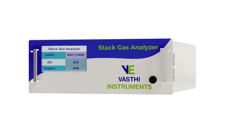 UV online flue gas analyser