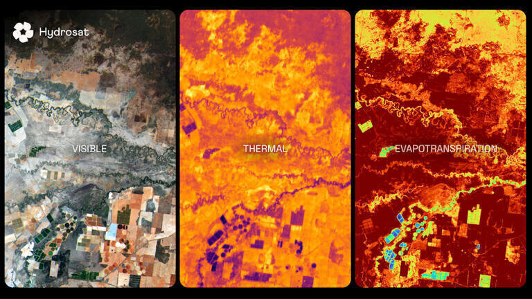Tackling water scarcity with satellite infrared cameras