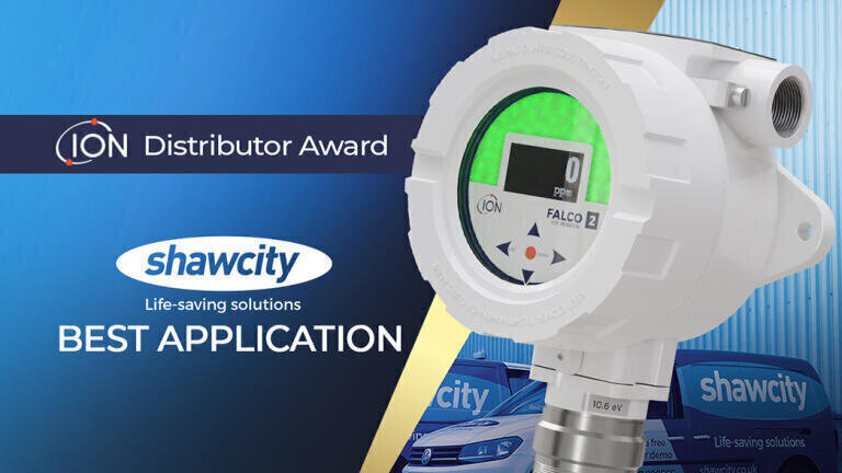 Shawcity wins ION Science application award for innovative fixed VOC detection project