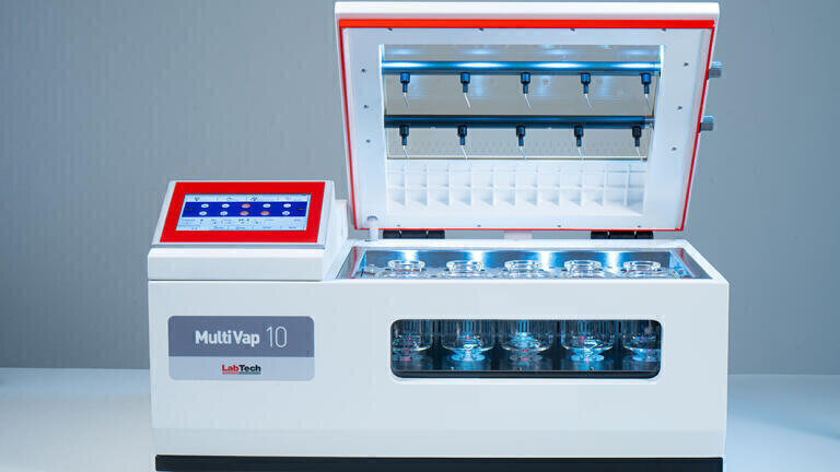An alternative solution to rotary evaporators for solvent evaporation
