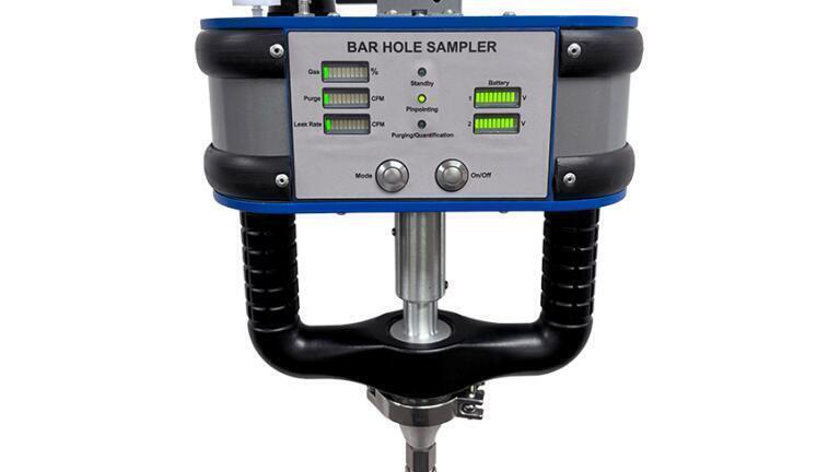 Bar hole sampler delivers integrated precision in gas leak detection