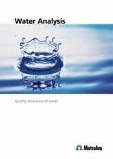 New Brochure and Webpage Water Analysis