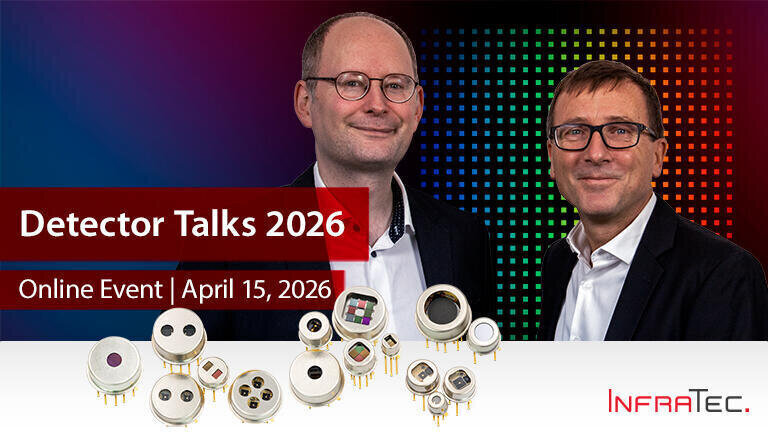 Online Event: Detector Talks 2026 – Your Questions About Infrared Detectors
