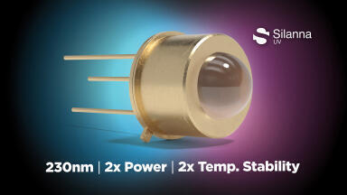 Next-gen 230nm LED with double intensity