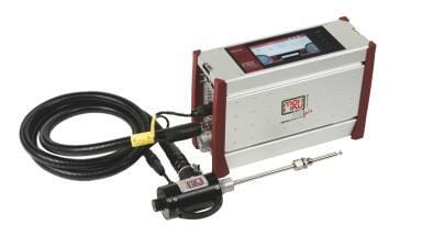 Precise measurement of hydrogen content in flue gases