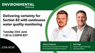 WEBINAR: Delivering certainty for Section 82 with continuous water quality monitoring