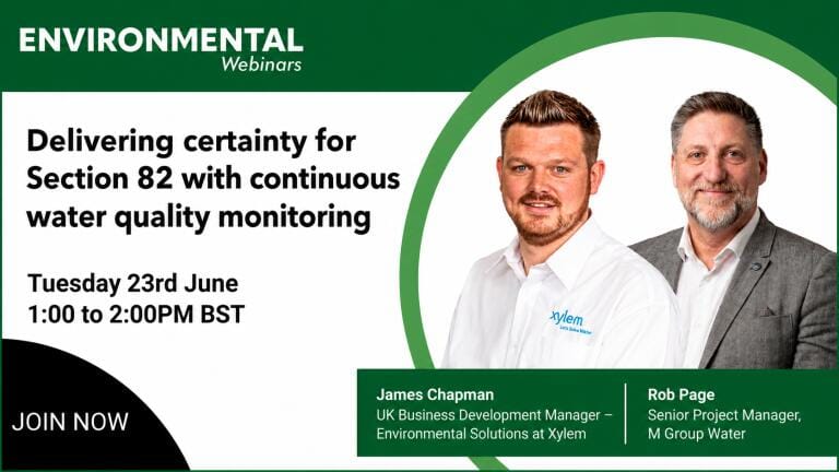 WEBINAR: Delivering certainty for Section 82 with continuous water quality monitoring