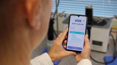 Mobile platform for real-time water quality monitoring, calibration and data management