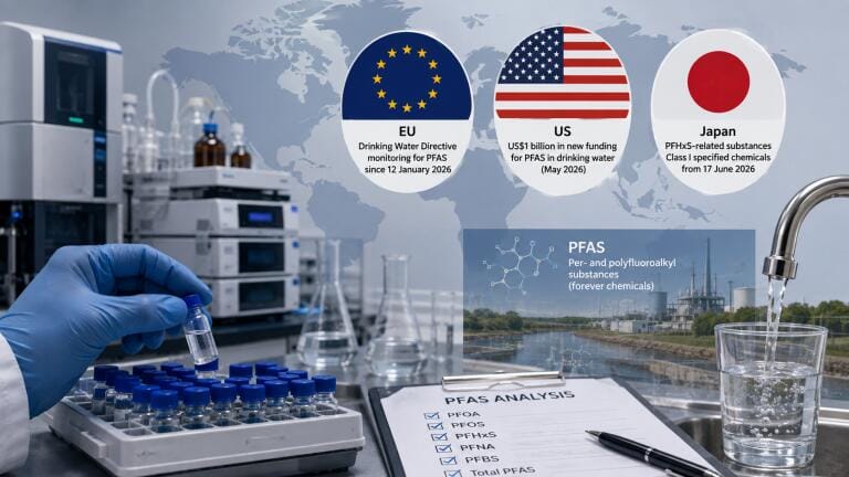 Tightening PFAS rules across US, EU and Japan drive testing and treatment demand