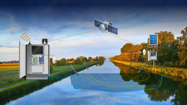 NIVUS introduces wireless transit time – High precision river flow measurement