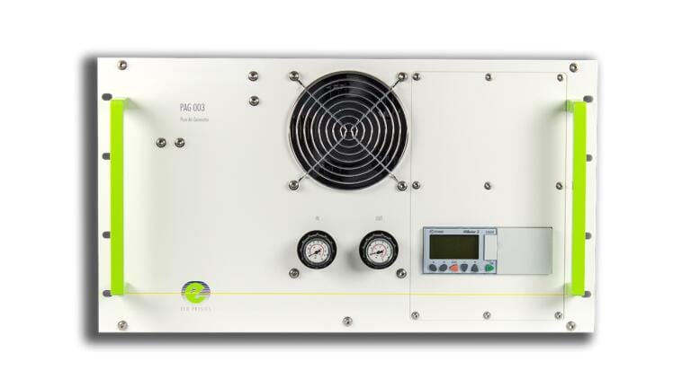 When zero air becomes part of the measurement