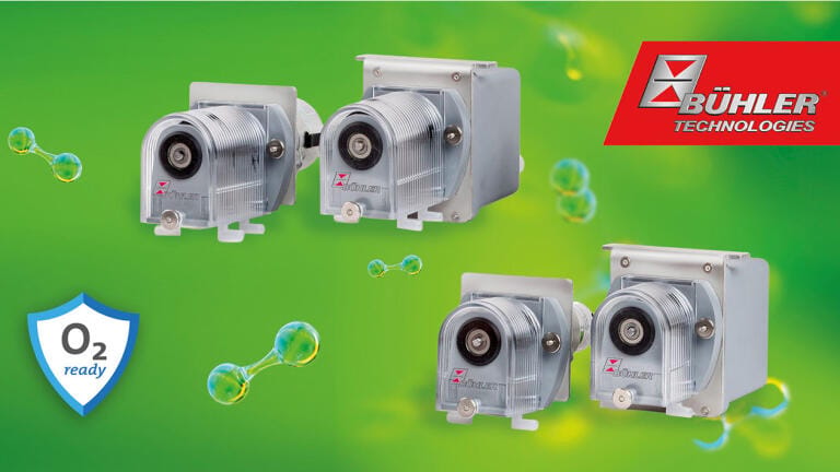 Peristaltic pumps for high-purity oxygen applications