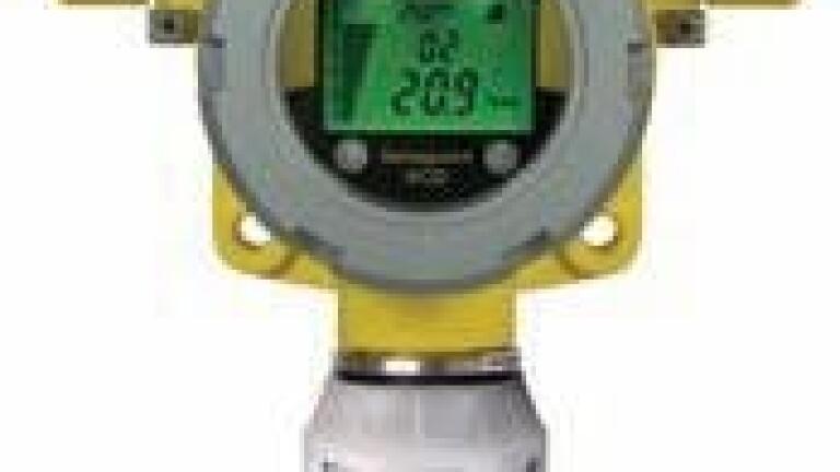 New Gas Detector for Monitoring Flammable, Toxic and Oxygen Gases
