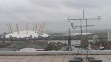 Window Cleaning at Height Weather Monitoring