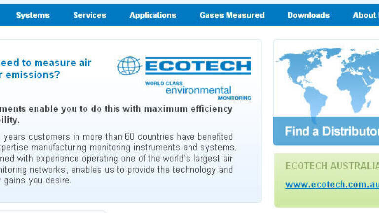 New International Website for Air Quality Monitoring Instrumentation