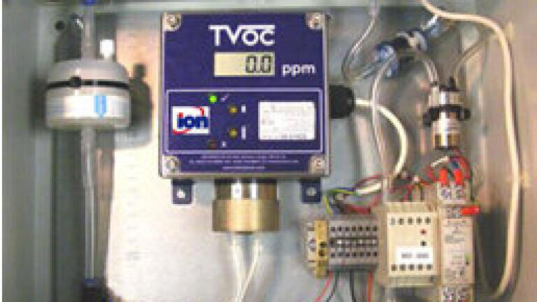 TVOC System Plus Environmentally Sealed PID Monitor for Continuous VOC Detection